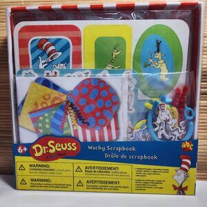 Dr. Seuss Wacky Scrapbook Kit 2010 Discontinued Age 6+ Cat In The Hat New